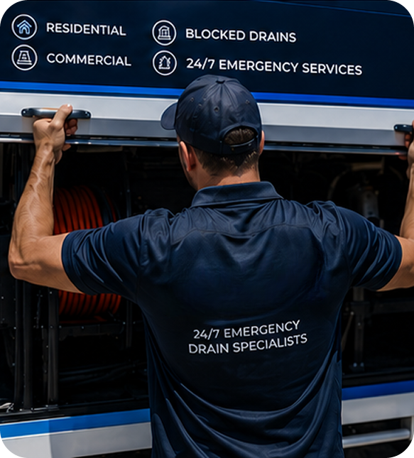 Licensed blocked drain plumber servicing a Woronora Heights home